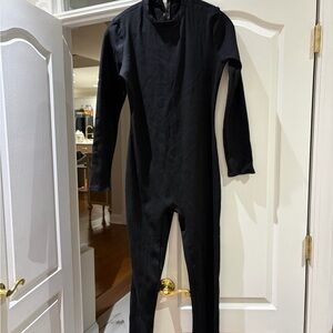 Fashion Nova Black Long Sleeve Jumpsuit